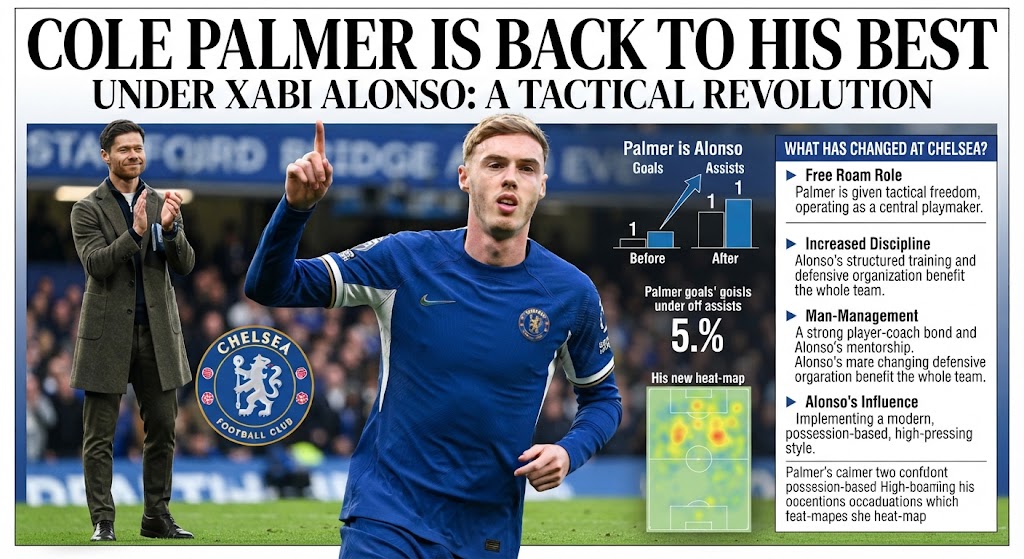 Cole Palmer Is Back to His Best Under Xabi Alonso — What Has Changed at Chelsea?